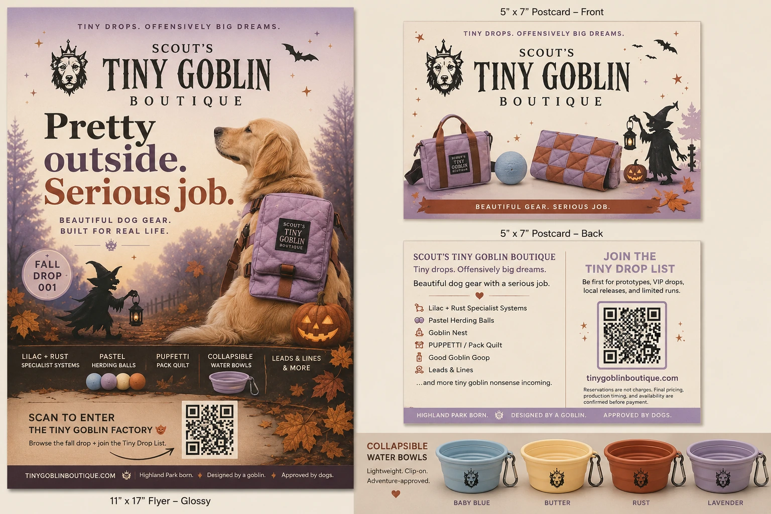 Tiny Goblin Boutique Fall Drop